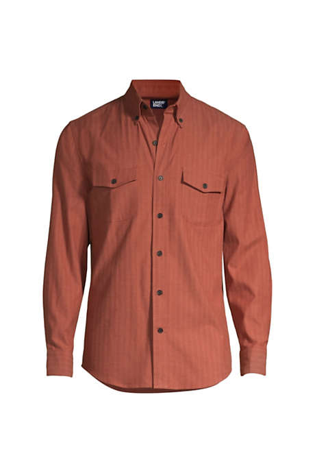 Men's Traditional Fit Comfort-First Lightweight Flannel Shirt