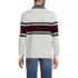 Men's Long Sleeve Stripe Rugby Shirt, Back