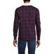 Men's Long Sleeve Stripe Rugby Shirt, Back