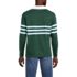 Men's Long Sleeve Stripe Rugby Shirt, Back