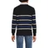 Men's Long Sleeve Stripe Rugby Shirt, Back