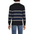 Men's Long Sleeve Stripe Rugby Shirt, Back