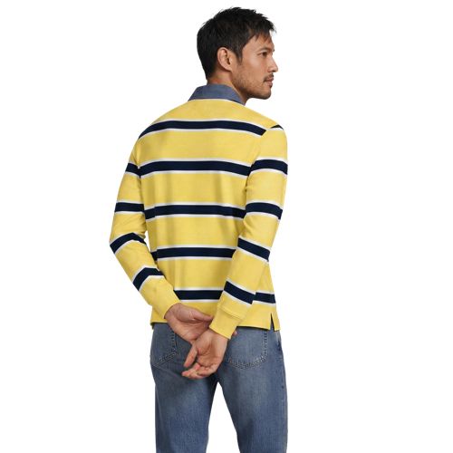 Golden Pineapple/Navy Stripe