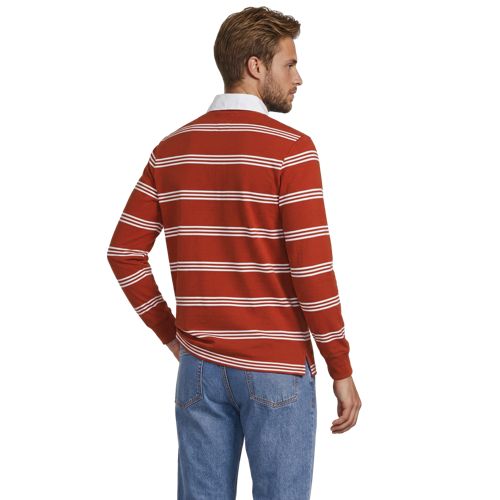 Rich Pumpkin/White Stripe