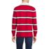 Men's Long Sleeve Stripe Rugby Shirt, Back