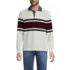 Men's Long Sleeve Stripe Rugby Shirt, Front