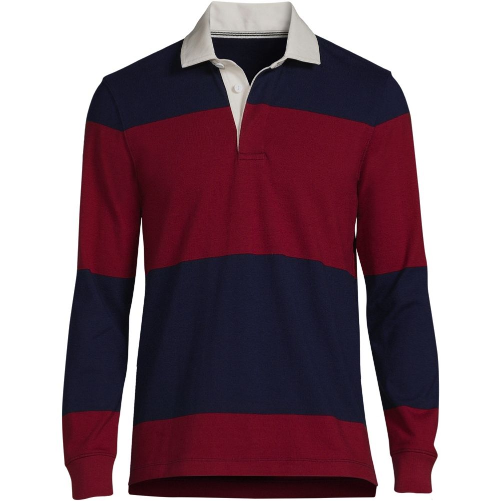 Mens long sleeve rugby hot sale shirts