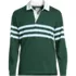 Men's Long Sleeve Stripe Rugby Shirt, Front