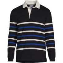 Lands' End Authentic Rugby XL ラガーシャツ Lands' End Kids Long Sleeve Collared Rugby Shirt - Large