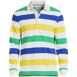 Men's Tall Long Sleeve Stripe Rugby Shirt, Front
