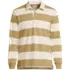 Men's Long Sleeve Stripe Rugby Shirt, Front