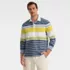 Men's Long Sleeve Stripe Rugby Shirt, alternative image
