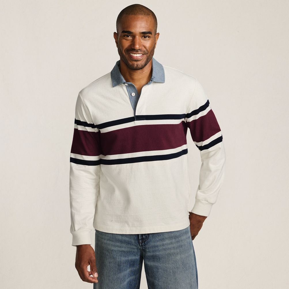 S.F.C SIDE STRIPES RUGBY SHIRT ラグビーシャツ S.F.C-Stripes For Creative- 23SS 新作SIDE STRIPES RUGBY SHIRT