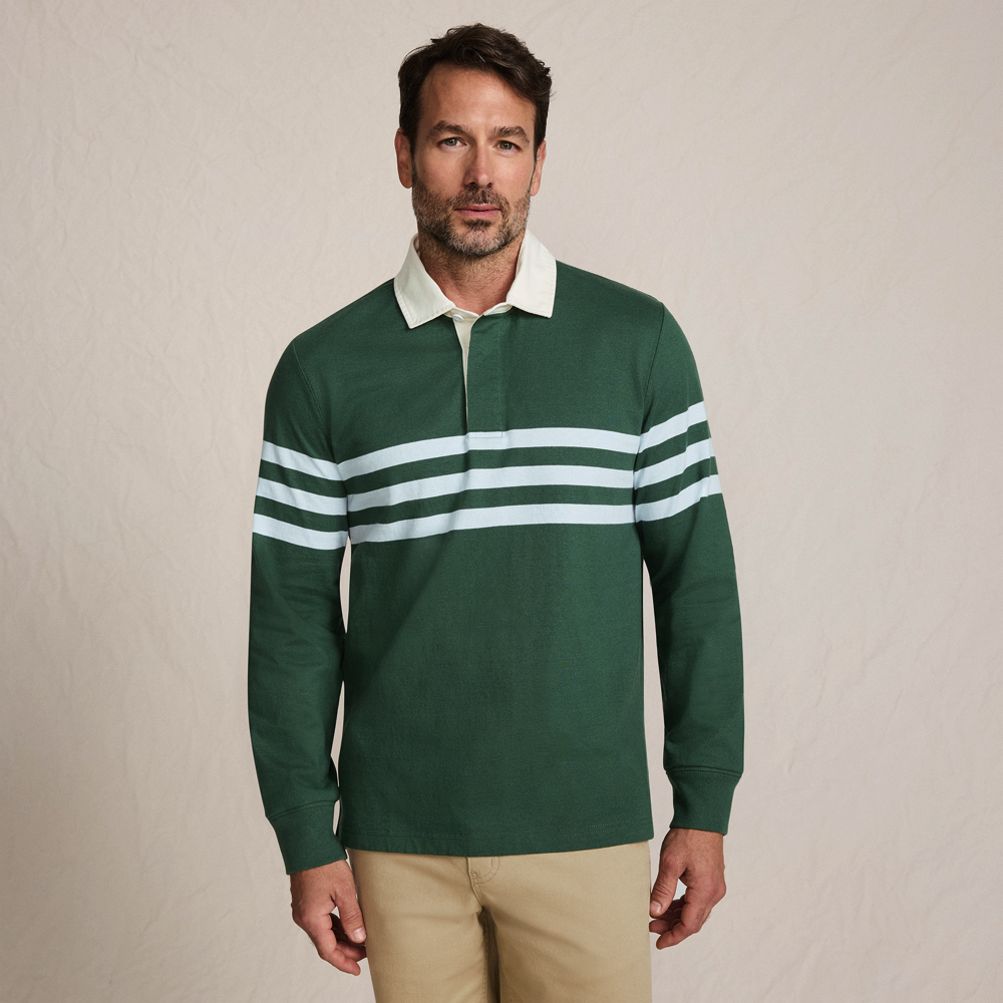 【ROMANTIC CROWN】23SS★ STRIPE RUGBY POLO 0731516000016_K35101_401_A.jpg