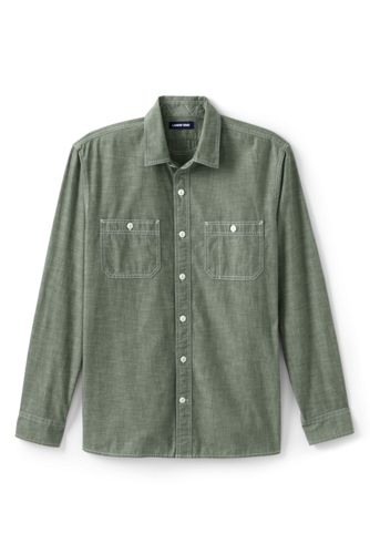 Men's Chambray Work Shirt   