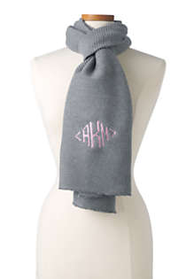 Women's Pleated CashTouch Winter Scarf, Front