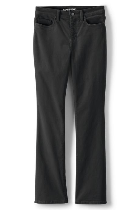 Women S Mid Rise Corduroy Bootcut Pants Lands End