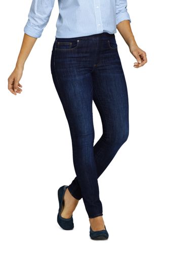 lands end women's petite jeans