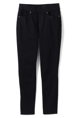 plus size tall pull on jeans
