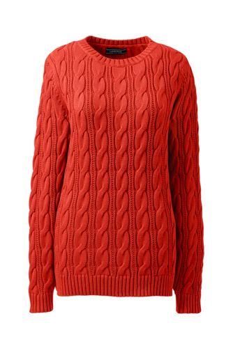 women's plus size cable knit sweater