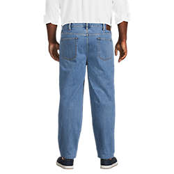 Mens Big and Tall Traditional Fit Jeans, Back