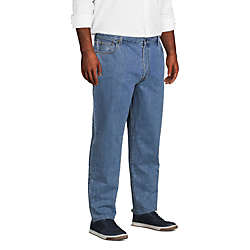 Mens Big and Tall Traditional Fit Jeans, alternative image