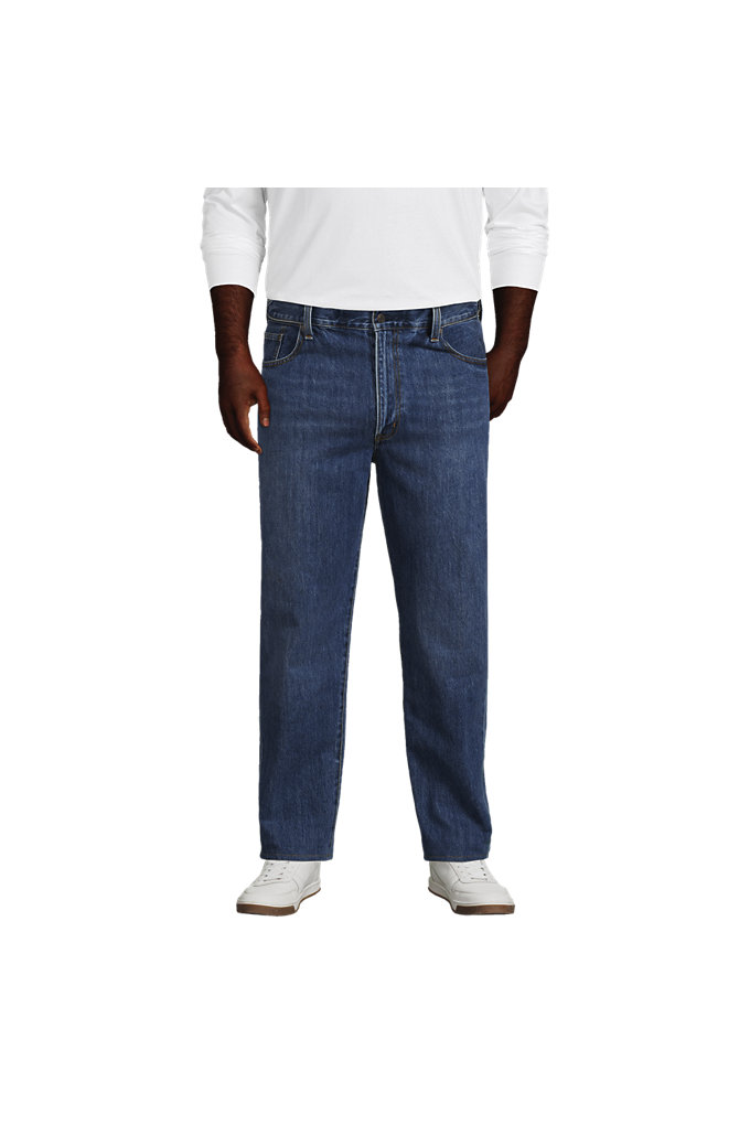 Mens Big and Tall Comfort Waist Jeans
