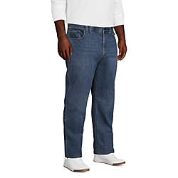 Mens Big and Tall Comfort Waist Jeans, alternative image
