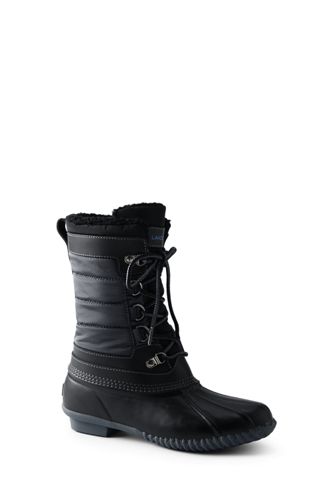 lands end duck boots womens