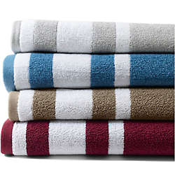 Premium Supima Cotton Stripe 6-Piece Towel Set, alternative image