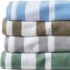 Premium Supima Cotton Stripe Bath Towel, alternative image