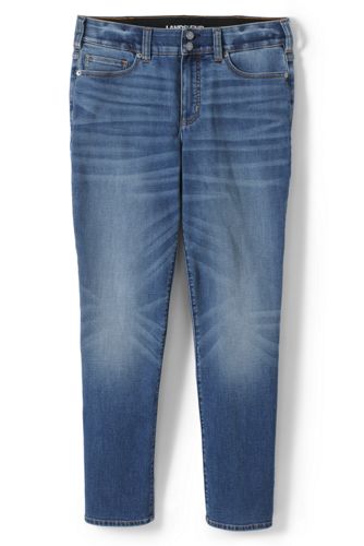 jeans with slimming panel
