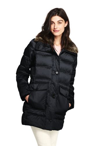 insulation fur parka