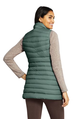 packable down vest womens