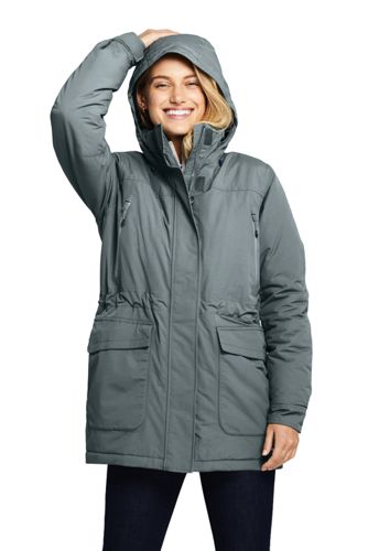 women's squall waterproof insulated winter parka with hood