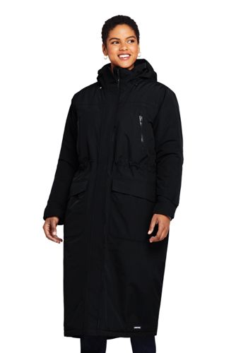 plus size stadium coat