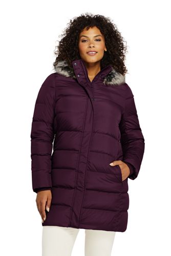 lands end long down coat