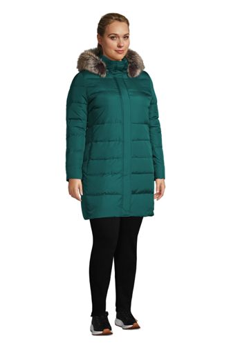 plus size goose down coats