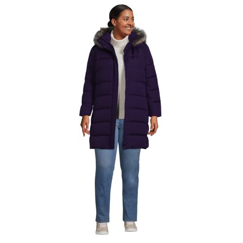 Women's Plus Size Down Winter Coat - image 5