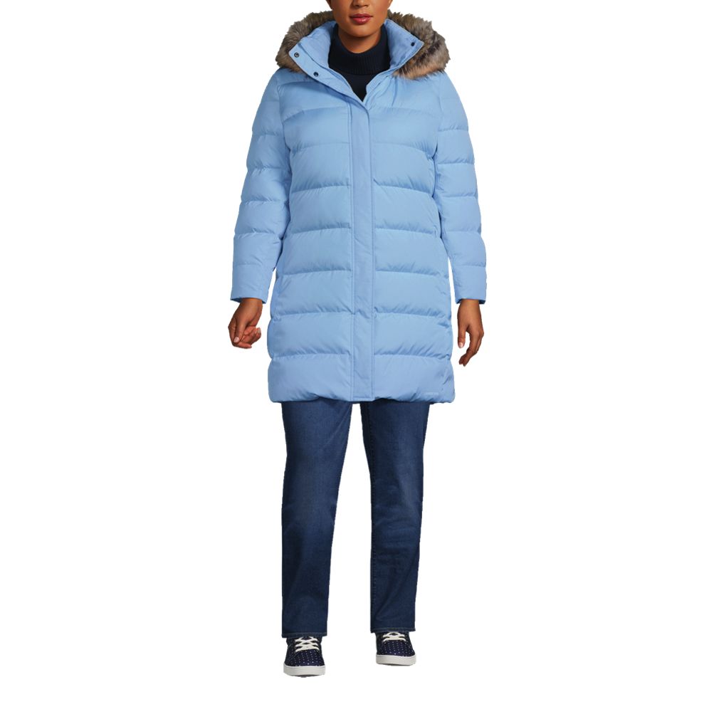 Landsend long down outlet coat