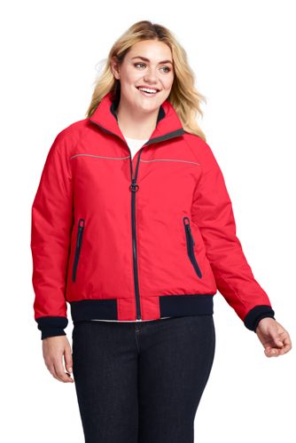 women's plus size red jacket