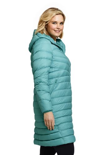 lands end ultralight packable down coat