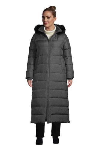 plus size womens maxi winter coats