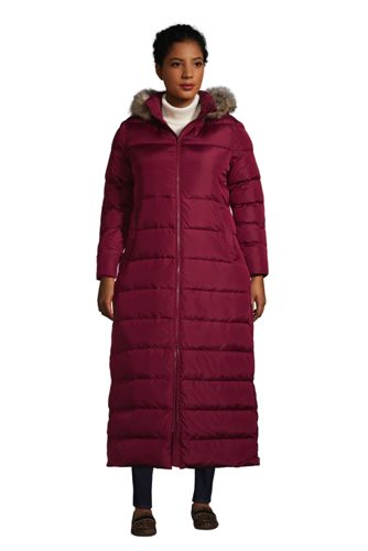 plus size maxi winter coats