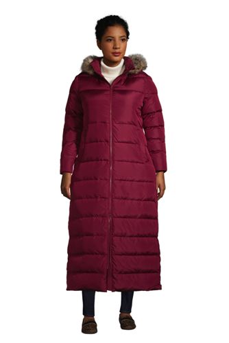 women's plus size maxi coats