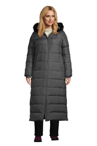 lands end plus size womens coats