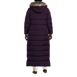 Women's Plus Size Down Maxi Winter Coat, Back