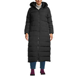 Women's Plus Size Down Maxi Winter Coat, Front