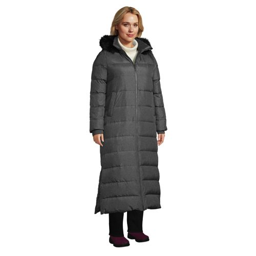 lands end plus size womens coats