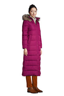 Women's Winter Maxi Long Down Coat with Hood, alternative image